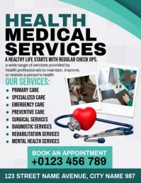 Health Medical Services Iflaya (Incwadi ye-US) template