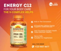 Health Product Shop Now Rectángulo Mediano template