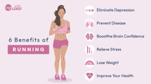 Health Tips Publicación de Twitter template