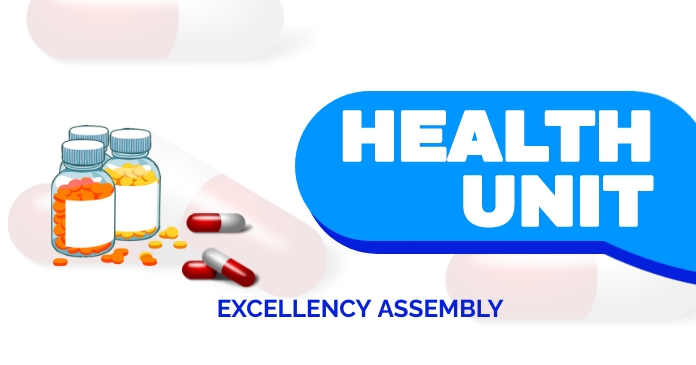 HEALTH UNIT TAG Facebook Gedeelde Prent template