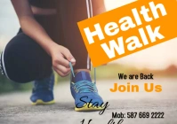 Health Walk A2 template