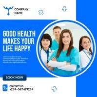 Template Health Posts Health Care Instagram Post Template | PosterMyWall