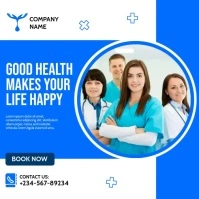 health38 Instagram Post template