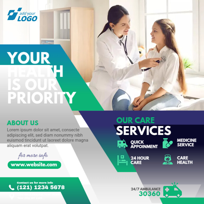 Healthcare Ad Template PosterMyWall