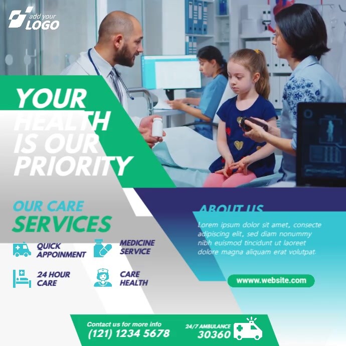 Healthcare Ad Template | PosterMyWall