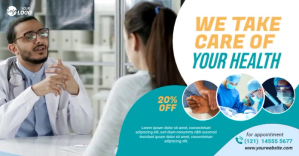 Healthcare Ad Template Facebook Shared Image