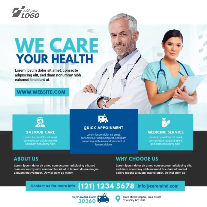 Medical Print Advertisements