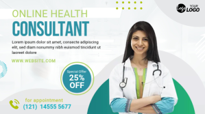 Healthcare Facebook Share Image Post sa Twitter template