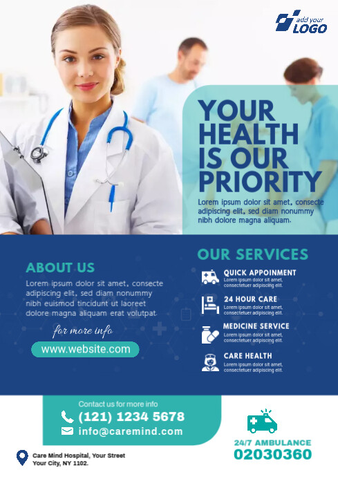 Healthcare Flyer Template | PosterMyWall
