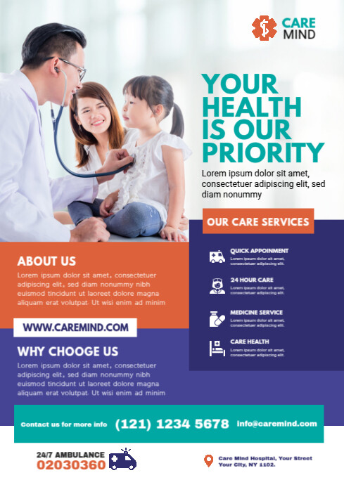 Healthcare Flyer Template | PosterMyWall