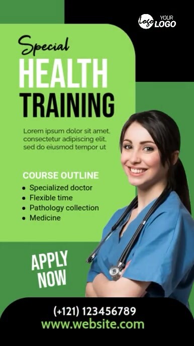 Healthcare Training Flyer Ad Template | PosterMyWall