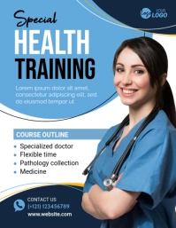 Healthcare Training Flyer Ad template