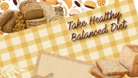 Bakery, Healthy diet, balanced diet,food Blog Header template
