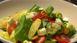 Yellow Healthy Eating YouTube-Miniaturansicht Template