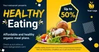 Healthy Eating Discount Deal Facebook Image T template