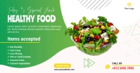 healthy food Facebook Shared Image template