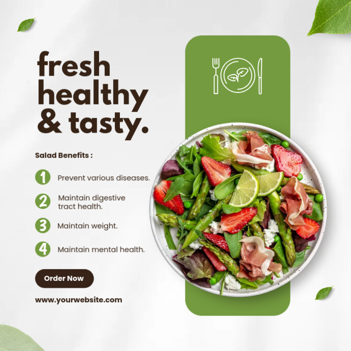 healthy menu template | PosterMyWall