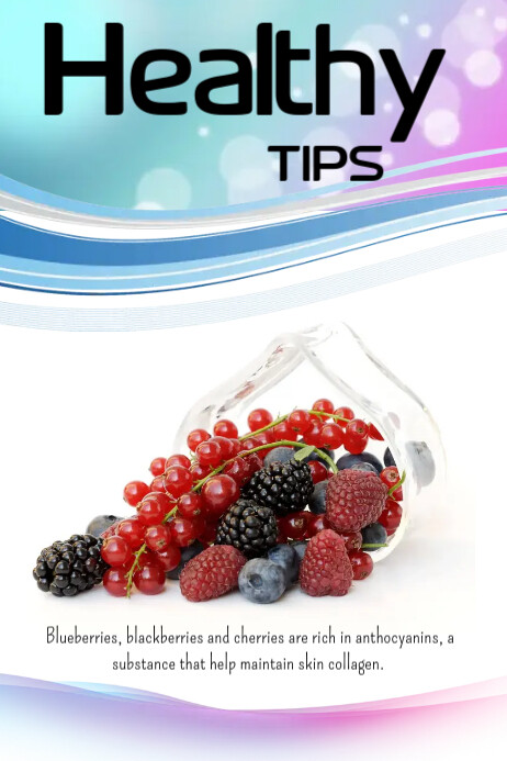 Healthy tips Template | PosterMyWall
