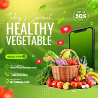 Healthy Vegetable Template PosterMyWall