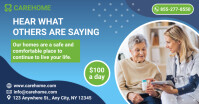 Hear What Others Are Saying Facebook Shared Image template