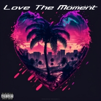 HEART Album Cover Design double expose design template