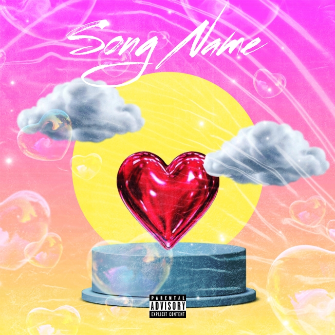 Plantilla De Heart Album Cover Album Covers PosterMyWall Plantilla De Heart Album Cover Album Covers PosterMyWall