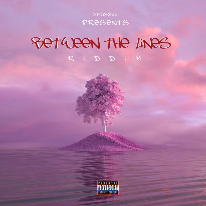 Heart broken artistic album cover template