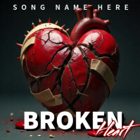 Heart Broken Albumcover template