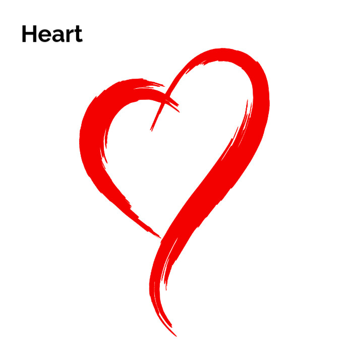 Heart Logo template