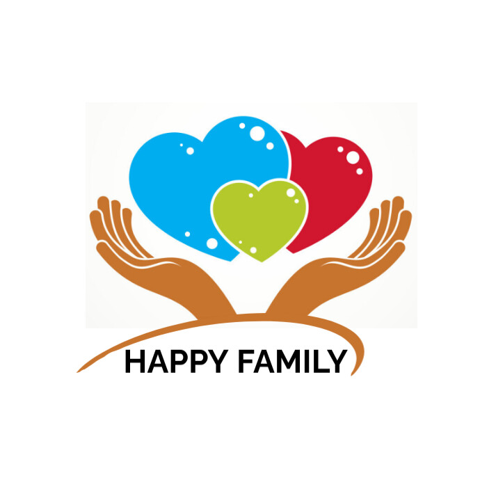 Heart-hand-care-company- Logo template