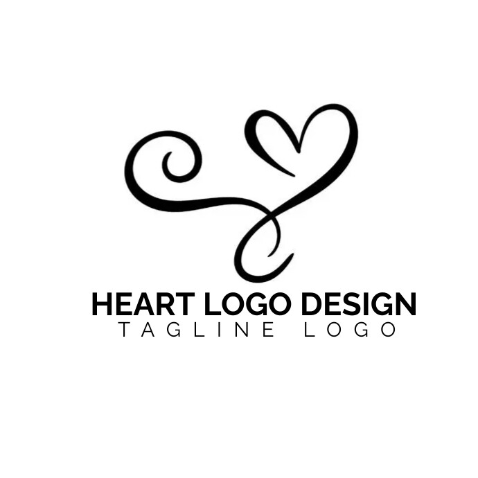 HEART LOGO template