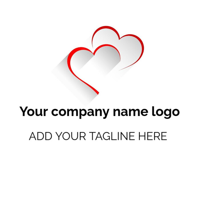 Heart logo template