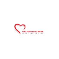 Heart/love/romantic/passion/valentine/care/health Heart/medical/abstract/elegant/cardiology Logo template