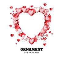 Red heart frame design Template | PosterMyWall