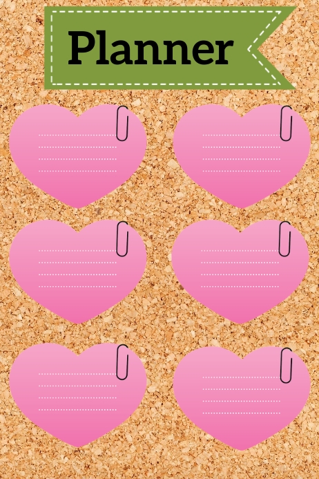 Copy of heart planner | PosterMyWall
