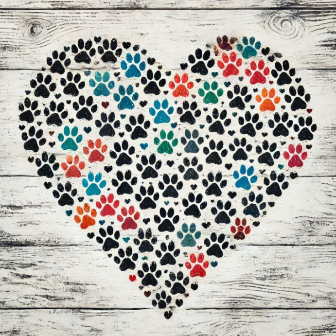 Heart Shape Frame Instagram Post template