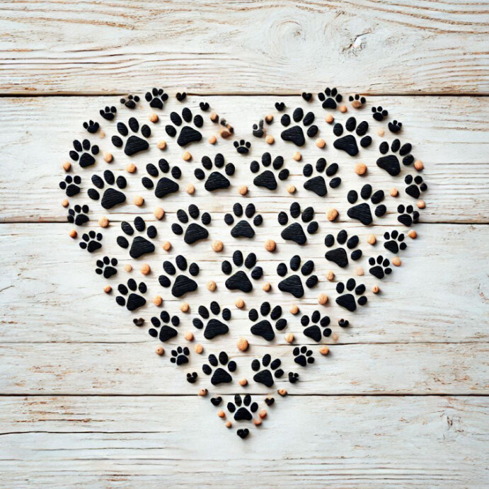 Heart Shape Image Instagram Post template