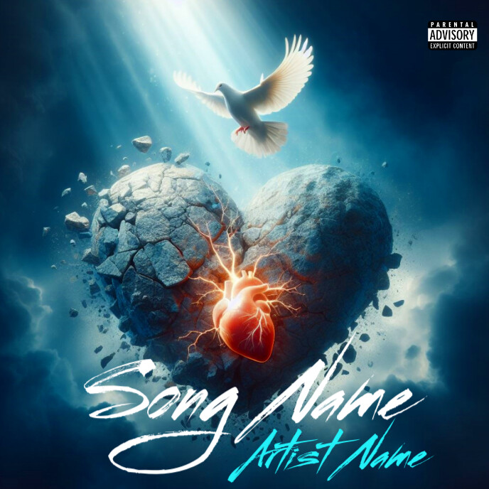 Heart Stone Song Mixtape Album Cover Album Cover Template PosterMyWall