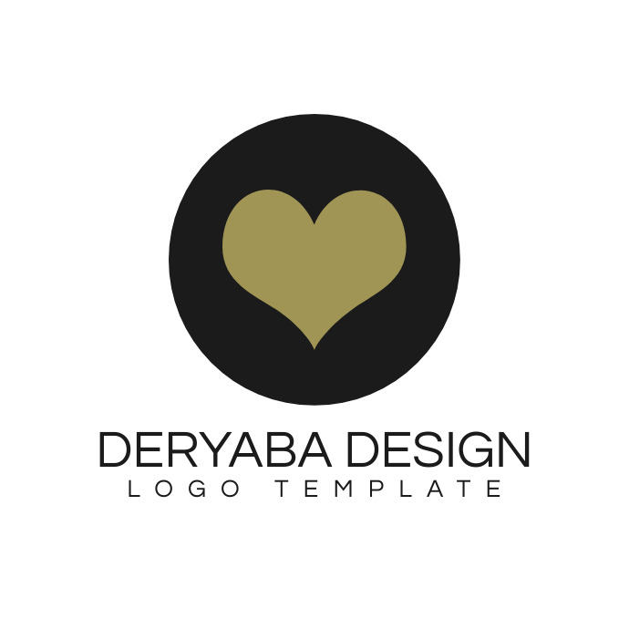 Heart Transparent Logo Template Minimal | PosterMyWall
