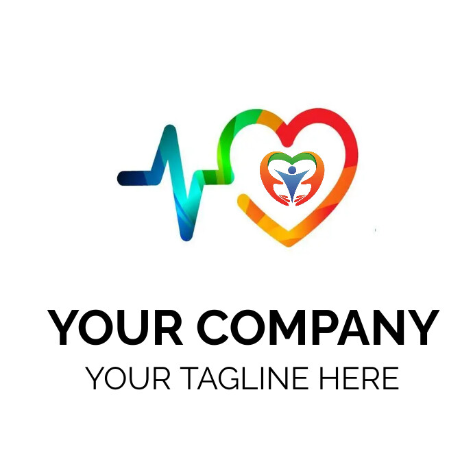 heartbeat logo perfect for Template | PosterMyWall