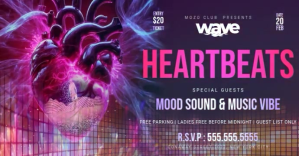 Nightclub Event Facebook Event Cover Template