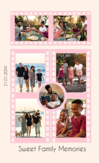 Heartwarming Family Collage Photo Template US Legal