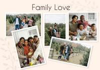 Heartwarming Family Collage Photo Template A2