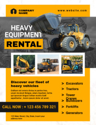 2,560+ equipment rentals template Customizable Design Templates ...