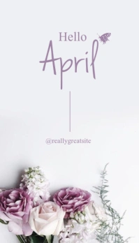 Hello April ! Business Card template