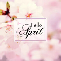 Hello april Template | PosterMyWall