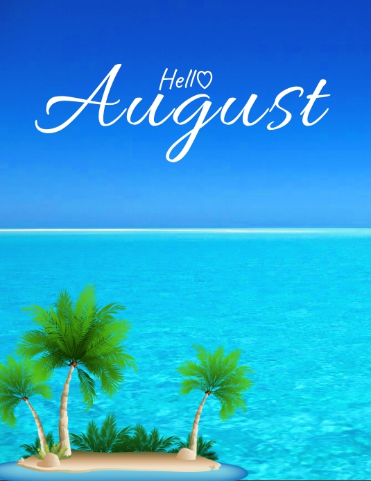 Hello August Pool Hello August Beach