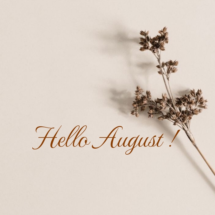 Hello August Tumblr