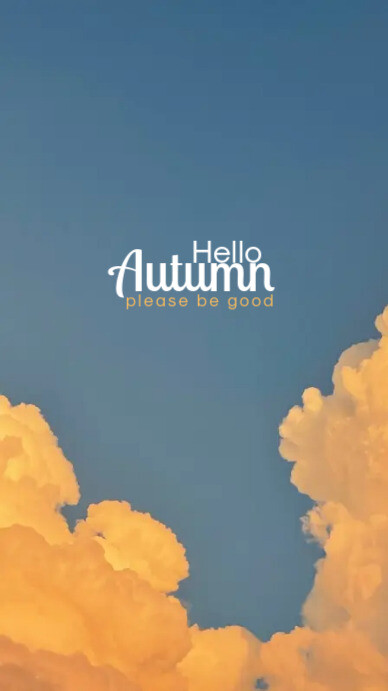 Hello Autumn! Instagram Story template
