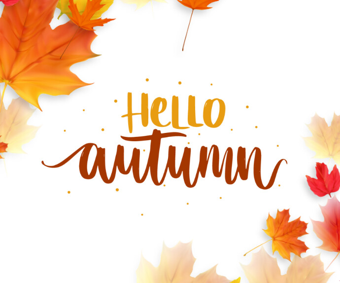 Hello Autumn Template | PosterMyWall